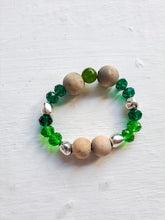 Cargar imagen en el visor de la galería, verde y plata
